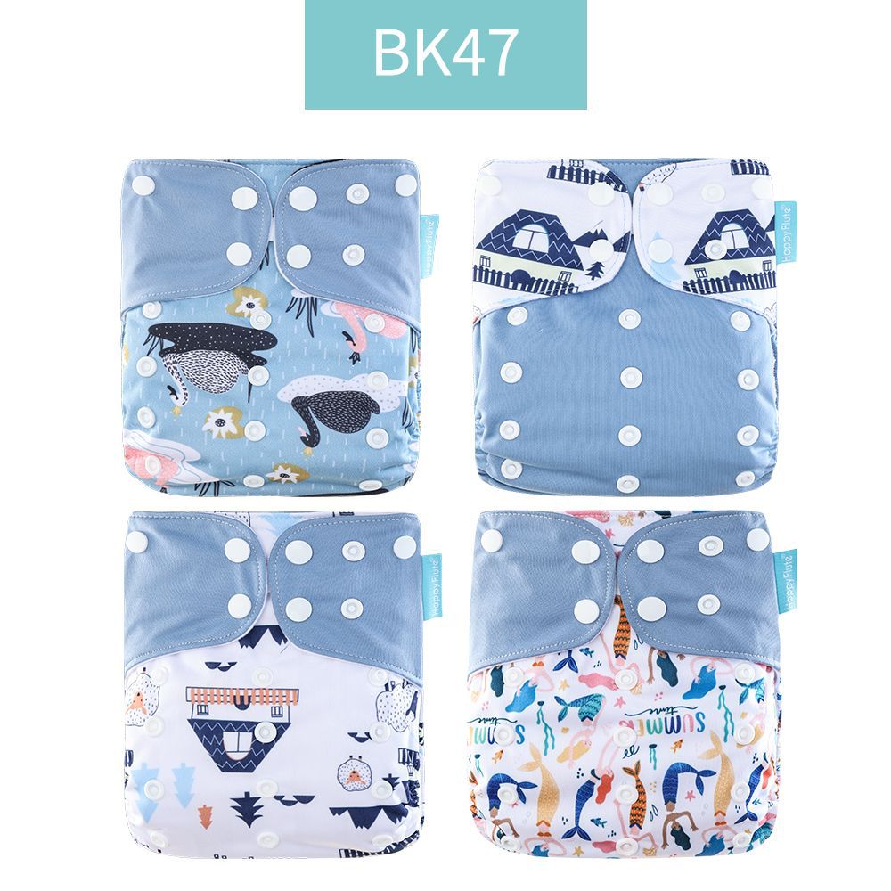 Happyflute Baby Cloth Training Pants - 4 Pack Washable