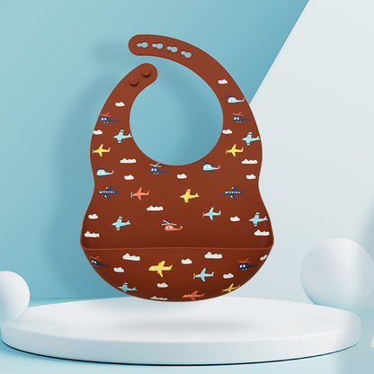 Silicone Baby Feeding Bib
