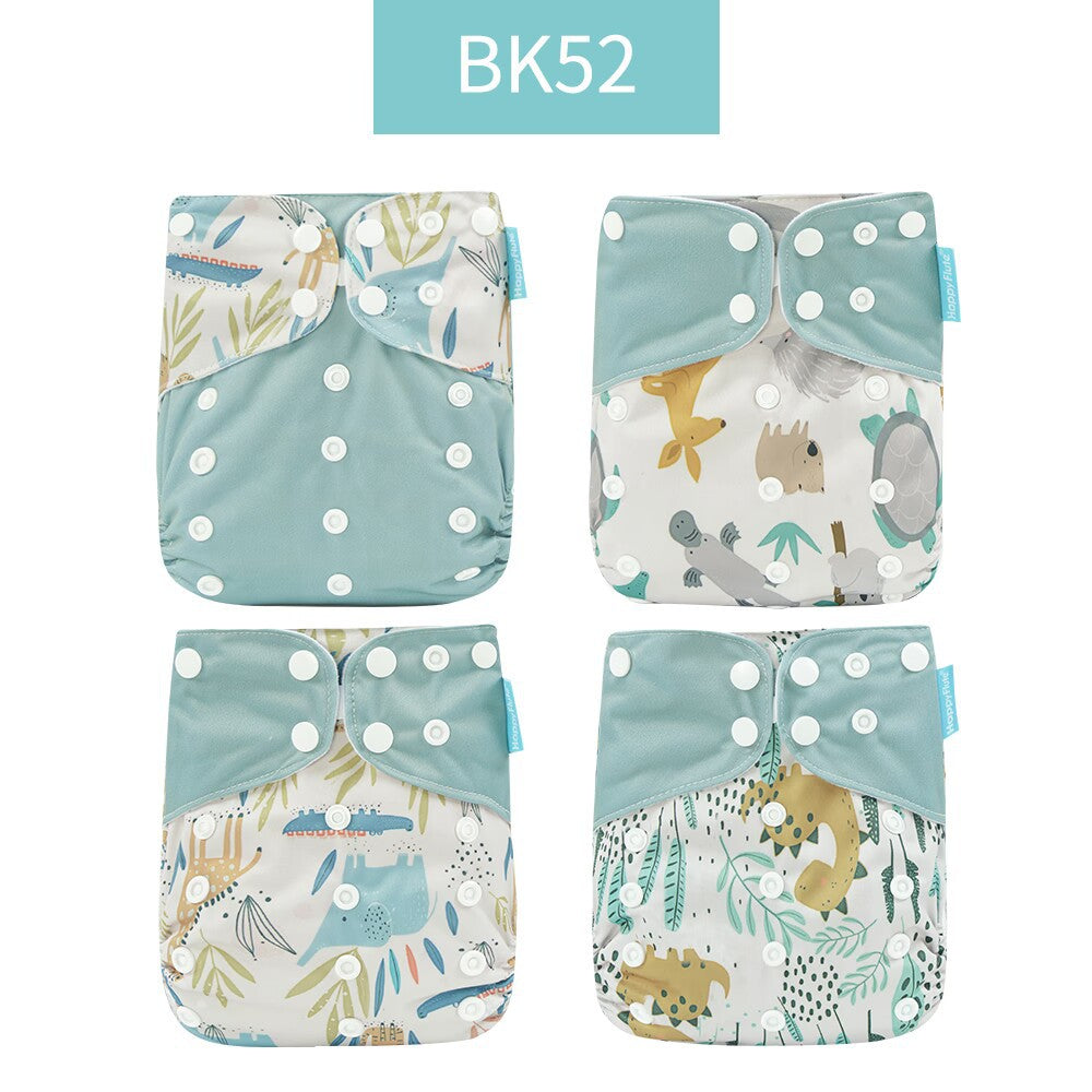 Happyflute Baby Cloth Training Pants - 4 Pack Washable